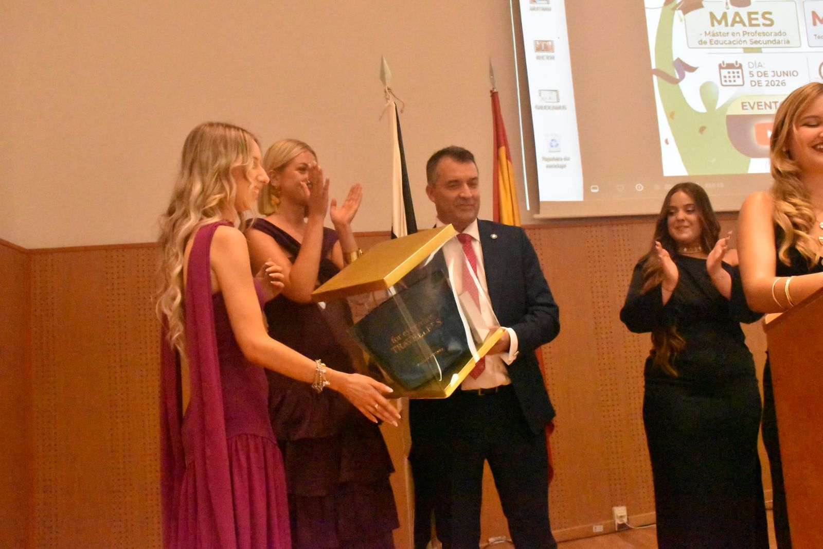 Graduación en el Campus de los posgrados de la Universidad de Granada en Ceuta