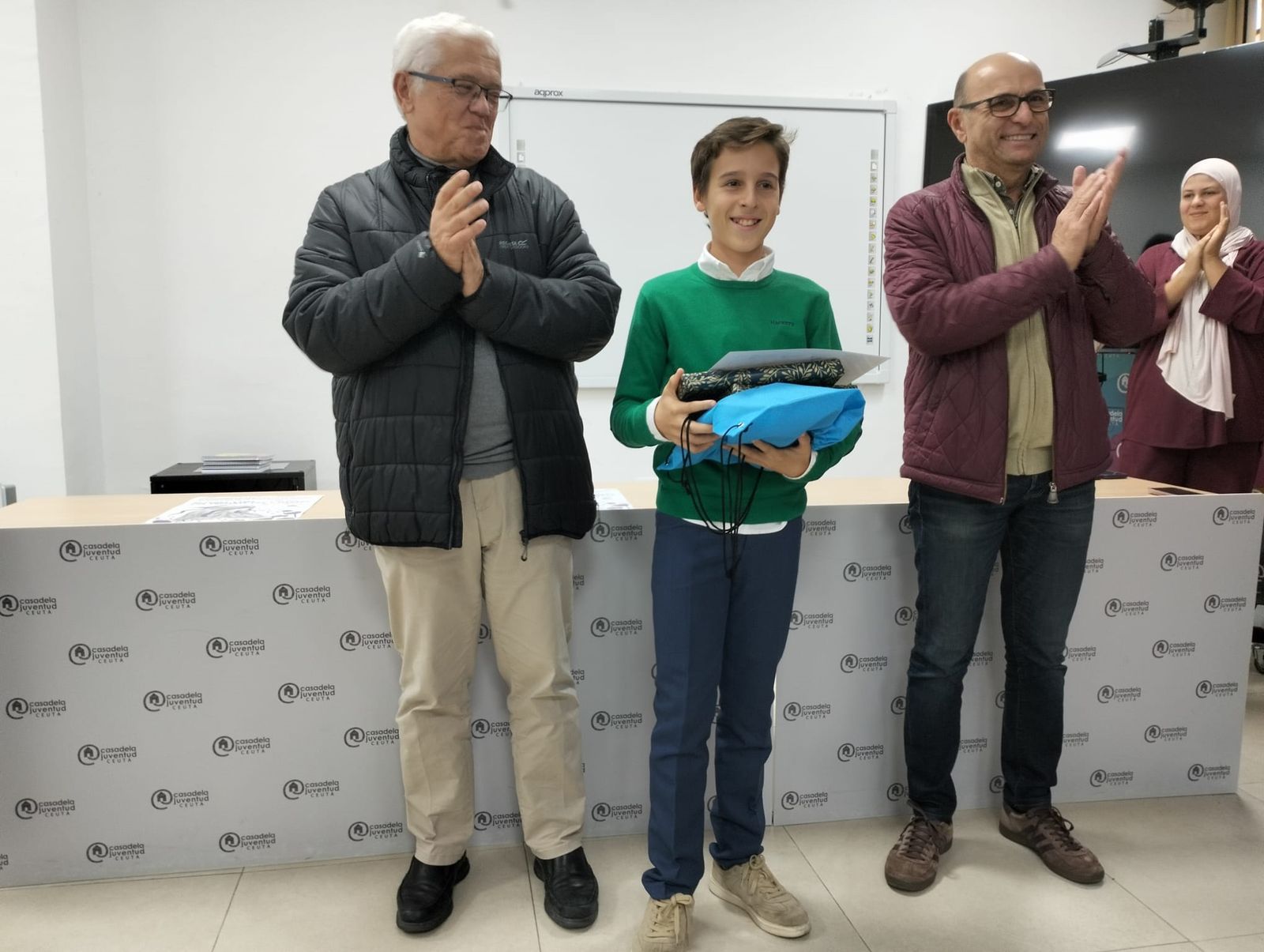 Víctor Díaz Borrego, primer premio