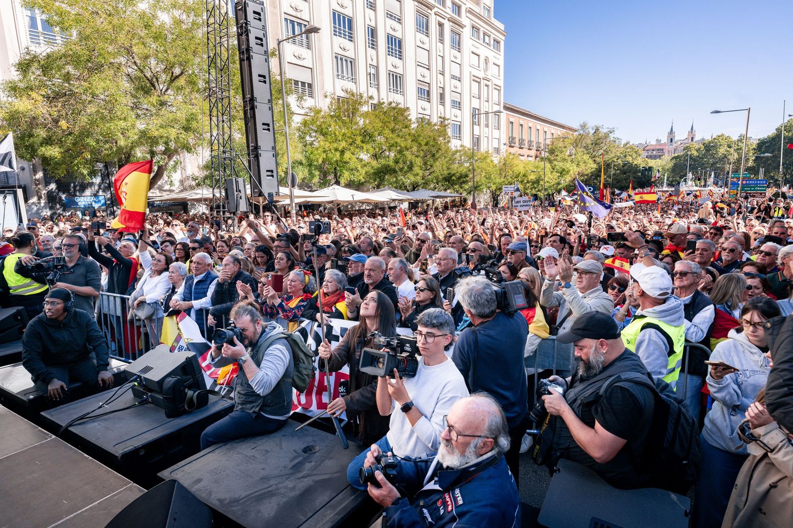 La voz de los caballas llega a la capital