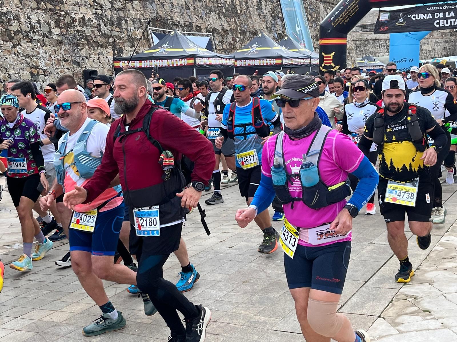 La previa y el inicio de la X Cuna de la Legión a través del objetivo de Reduan