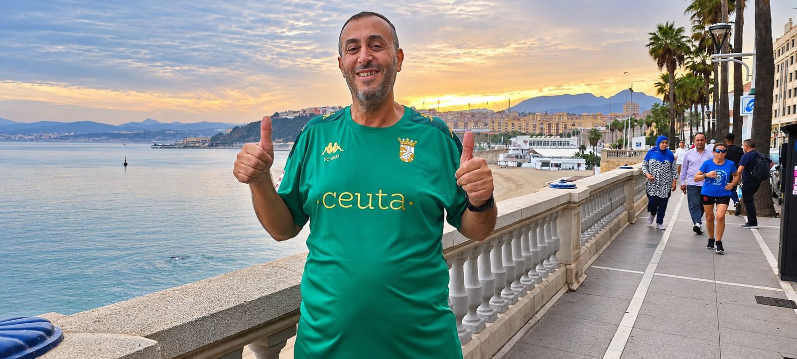 Mohamed Hicho, del Príncipe al Murube, toda una vida detrás del Ceuta