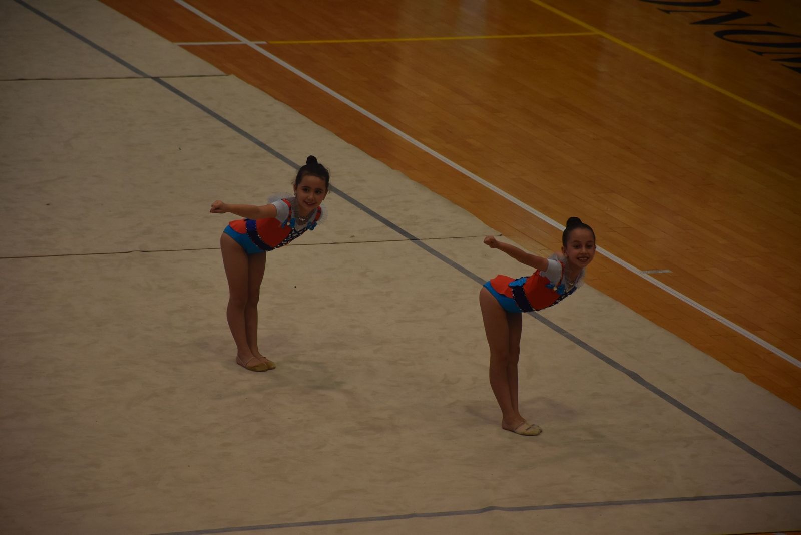 Exhibición de Gimnasia Rítmica