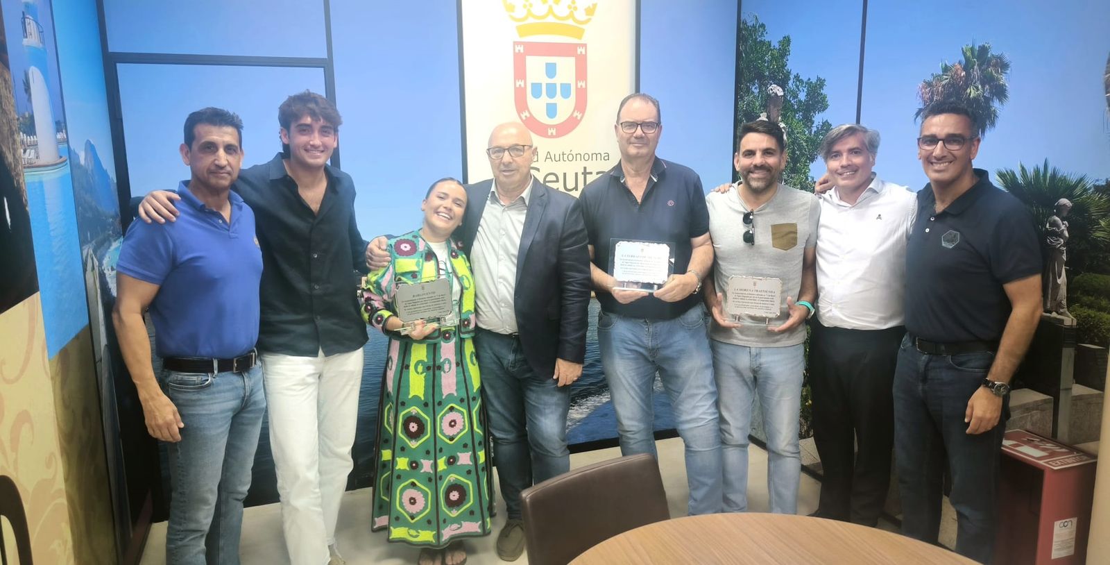 Los premiados ceutíes en el certamen T de Tapas