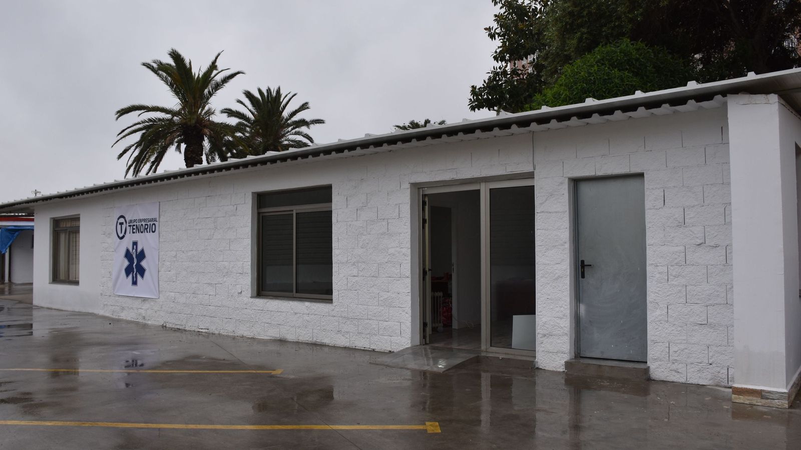 Instalaciones construidas en la nueva sede del Grupo Tenorio en el Muelle de Poniente