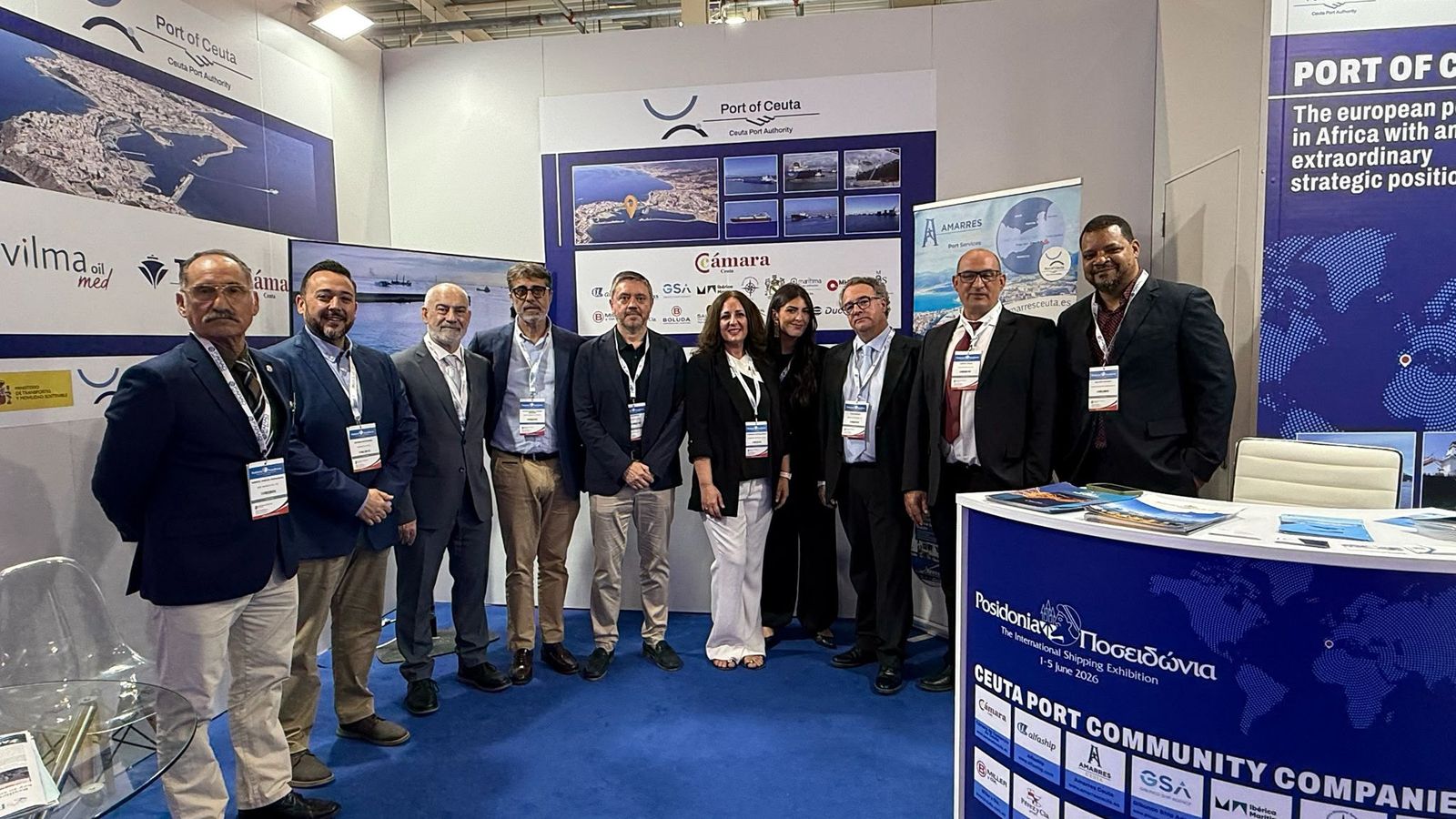 Representación ceutí en Posidonia 2026