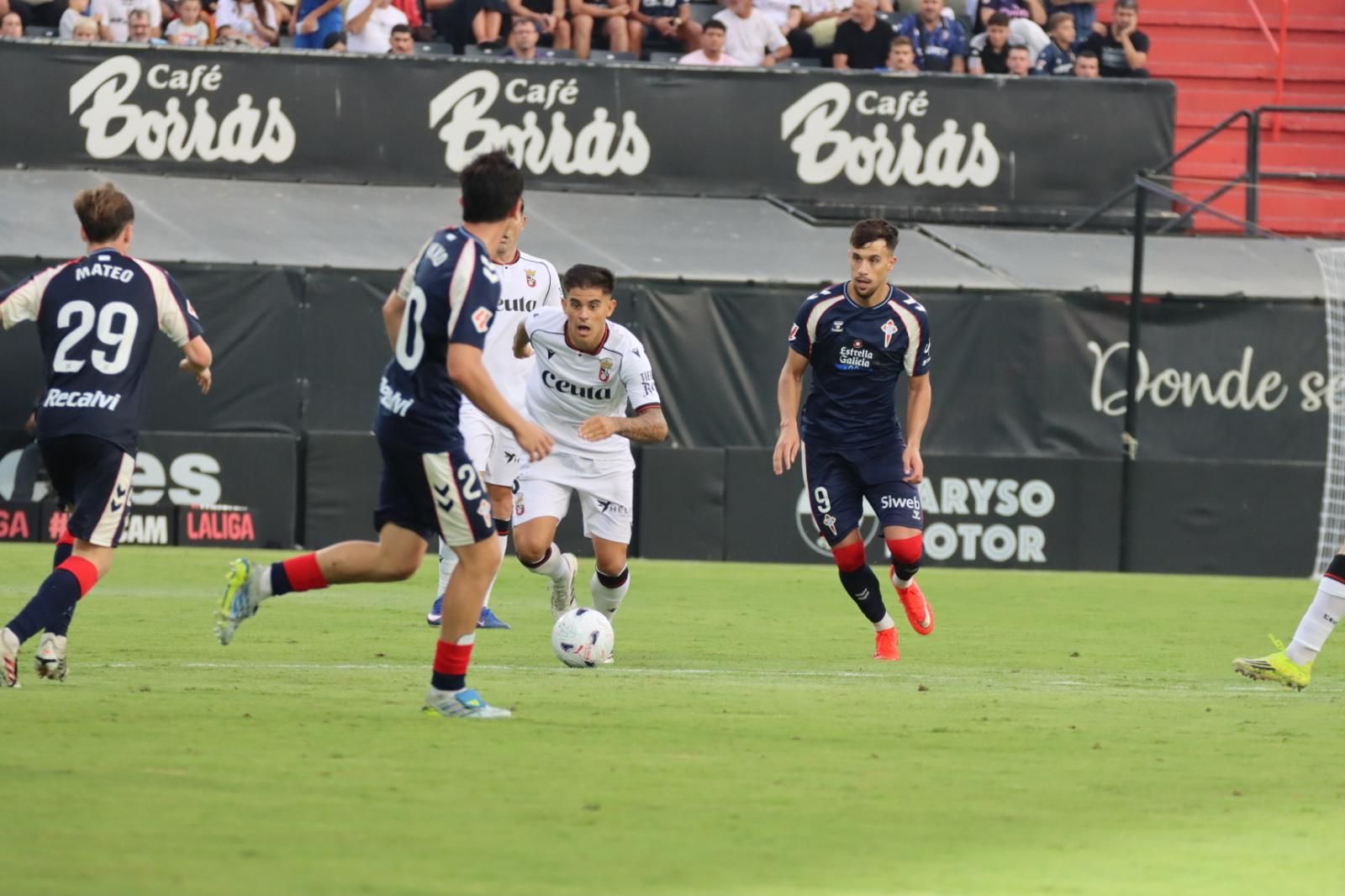 El partido  AD Ceuta-Celta Fortuna en imágenes