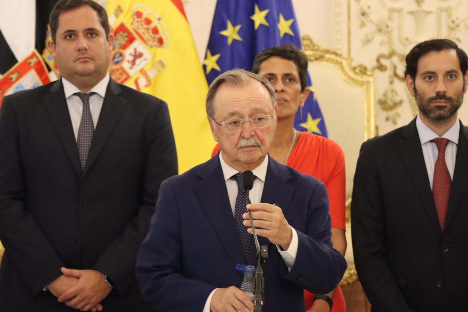 El presidente de la Ciudad admite que esperaba poder trasladar un mensaje de mayor tranquilidad tras la visita de varios miembros del Gobierno