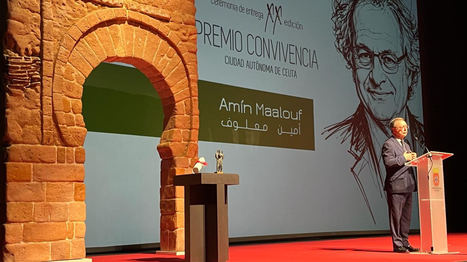 Gala de entrega del Premio Convivencia 2026 a Amin Maalouf