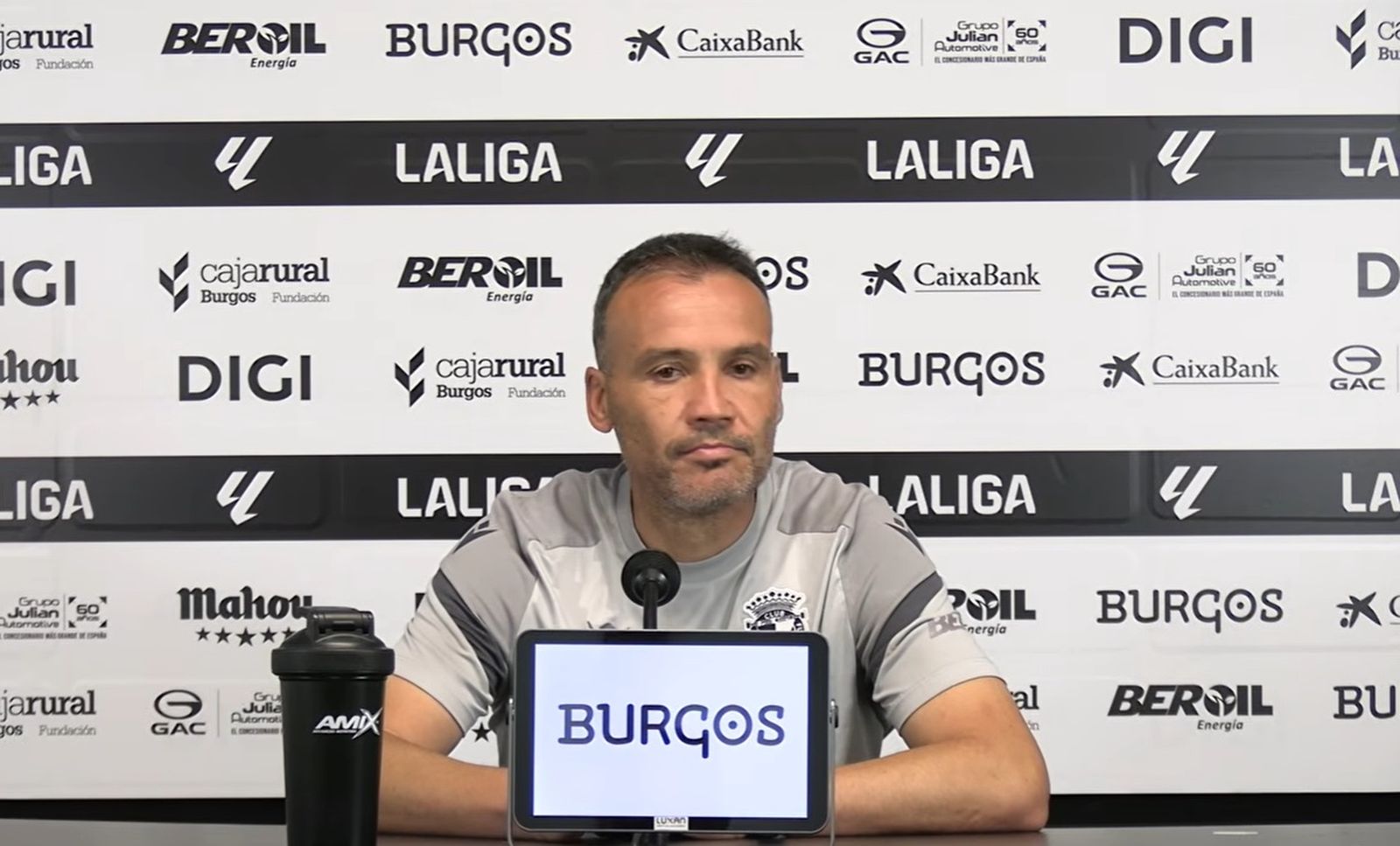 Sergio Francisco, en rueda de prensa