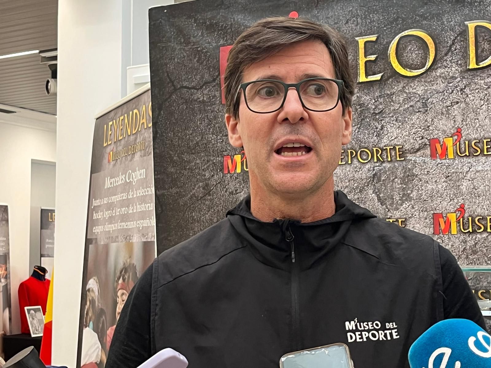 Todo preparado para la apertura de la exposición deportiva femenina ‘Leyendas’