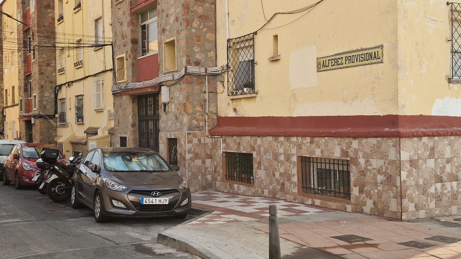Alférez Provisional, calle donde han tenido lugar los hechos