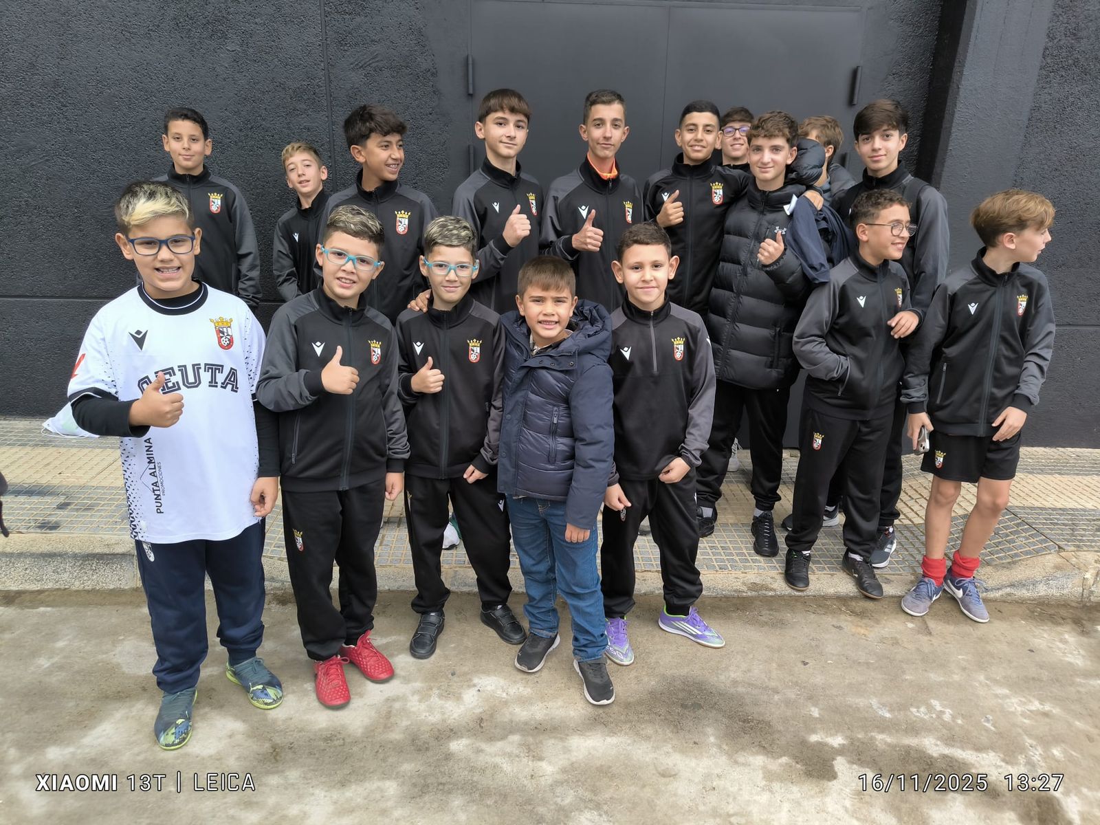 FOTOGALERÍA | Así vio Nicol's a los caballas durante la previa al partido de la AD Ceuta y el Leganés