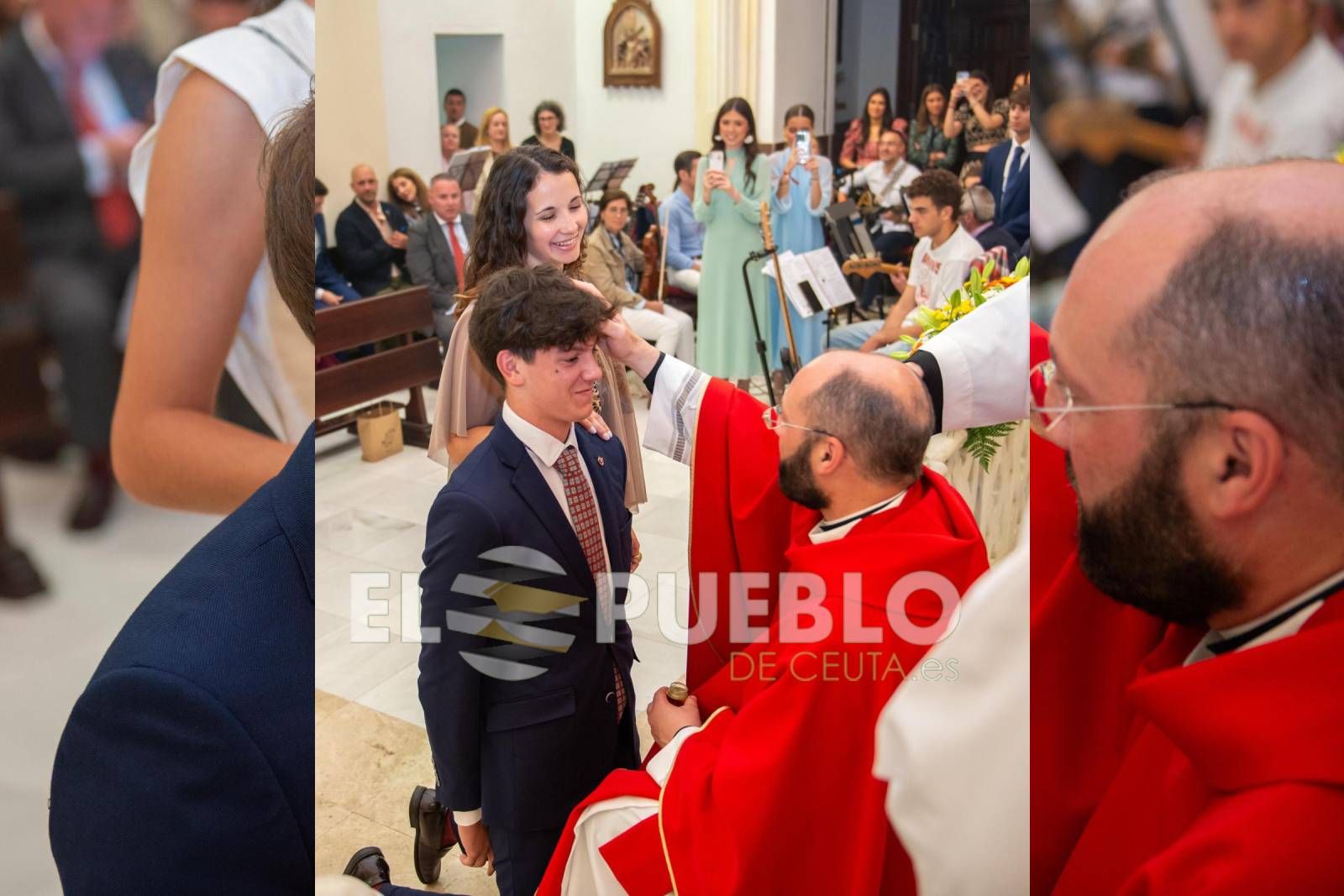 Confirmaciones en la iglesia de San Francisco este viernes
