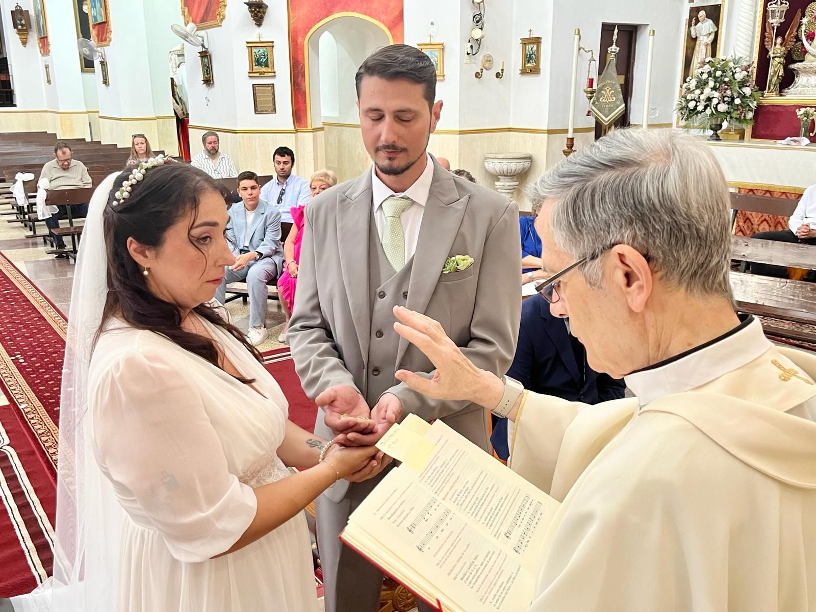 Boda de Jesús y María en la Iglesia de Santa Teresa
