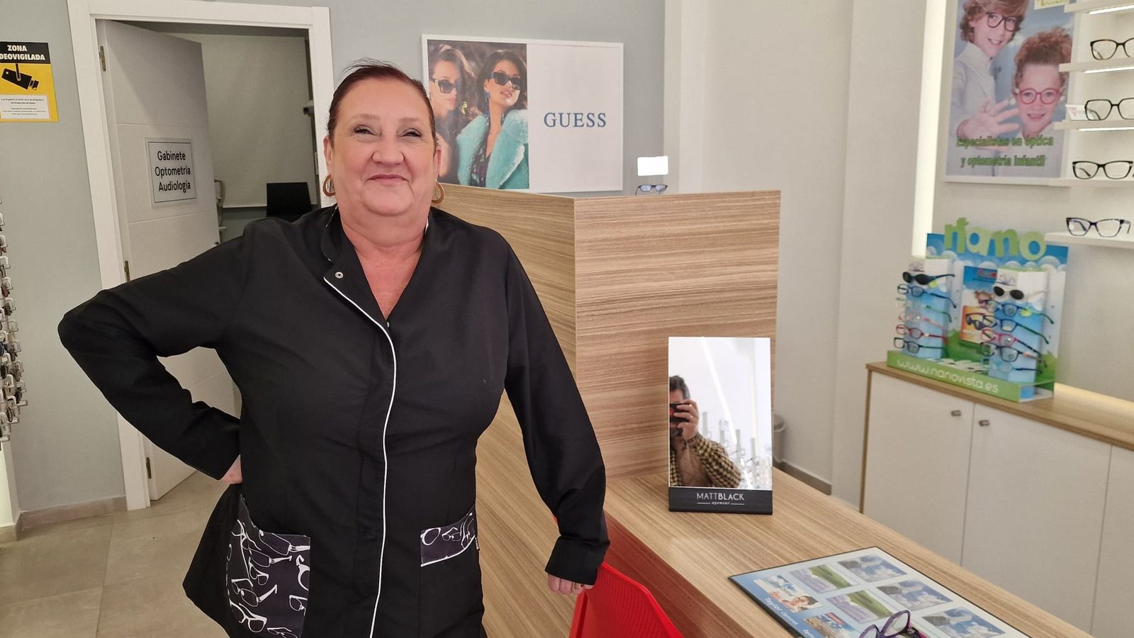 Inmaculada Mendoza, Óptica Taylor