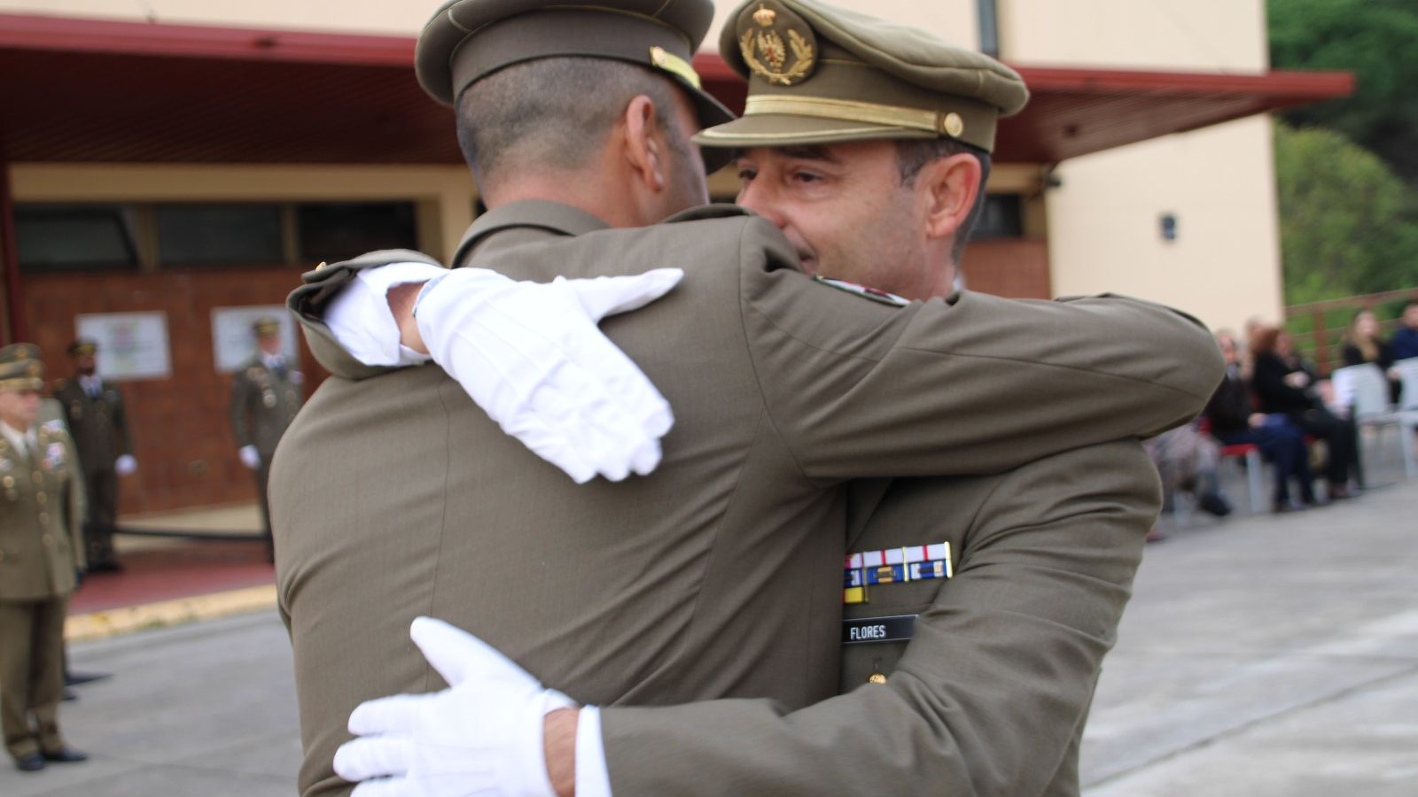 Actos de relevo de los jefes de tres regimientos de la Comandancia General de Ceuta