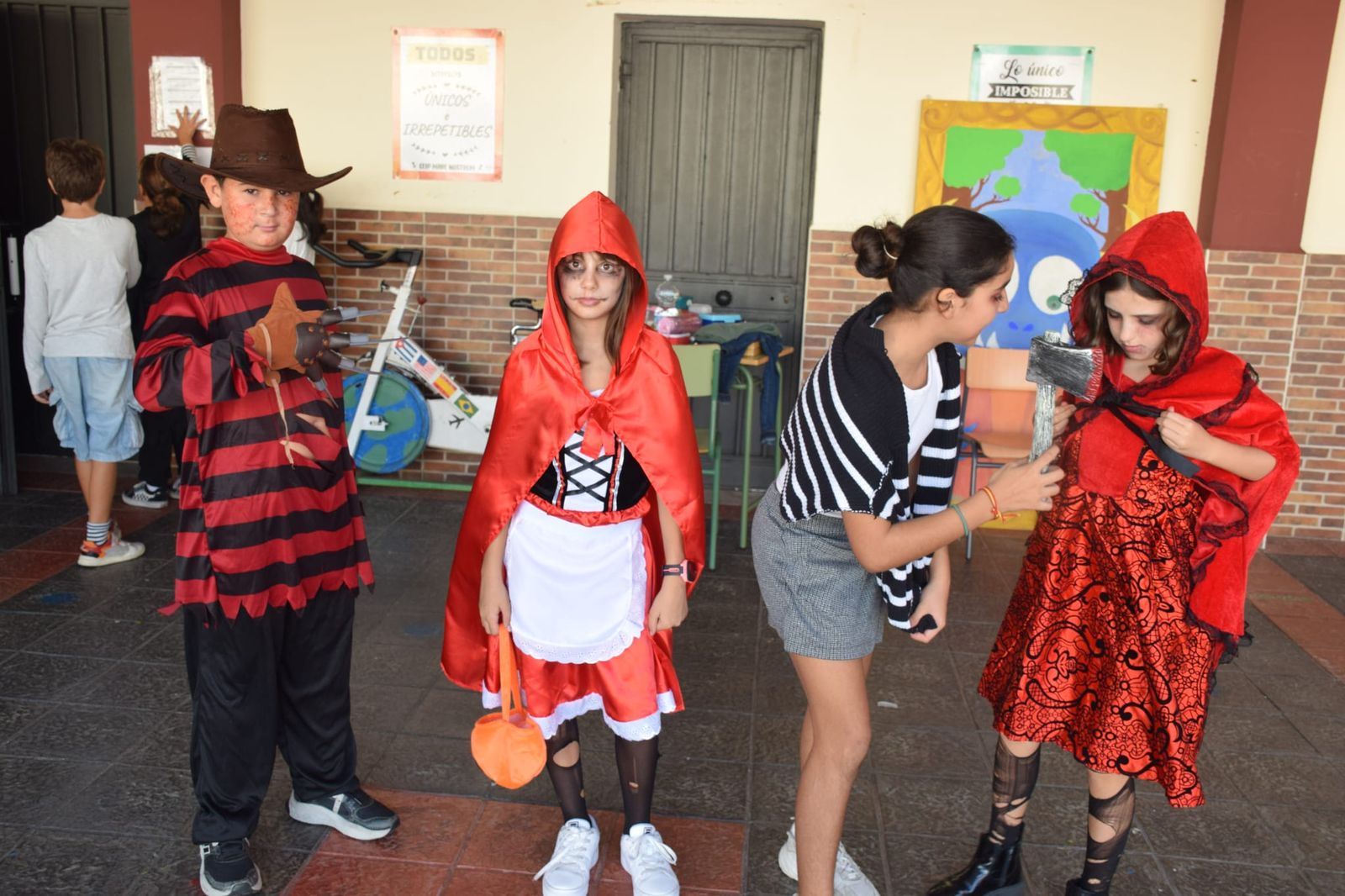 FOTOGALERÍA | Un espectacular pasaje del terror en el CEIP Mare Nostrum de Ceuta