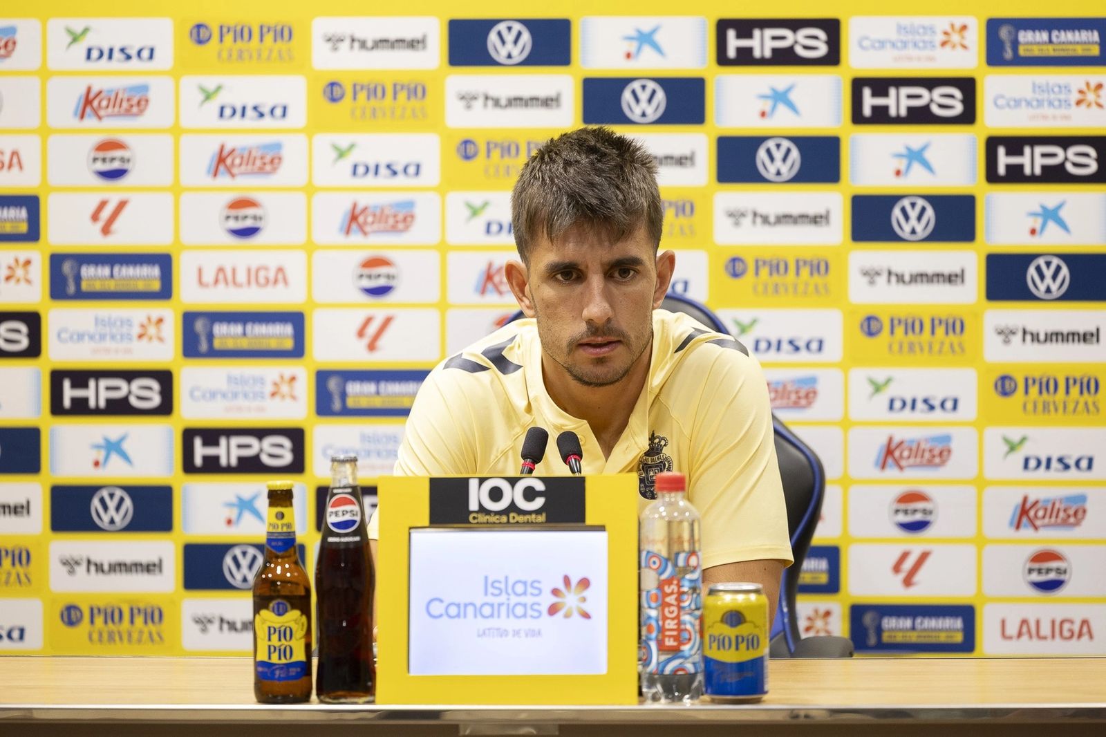 Manu Fuster, centrocampista de la UD Las Palmas