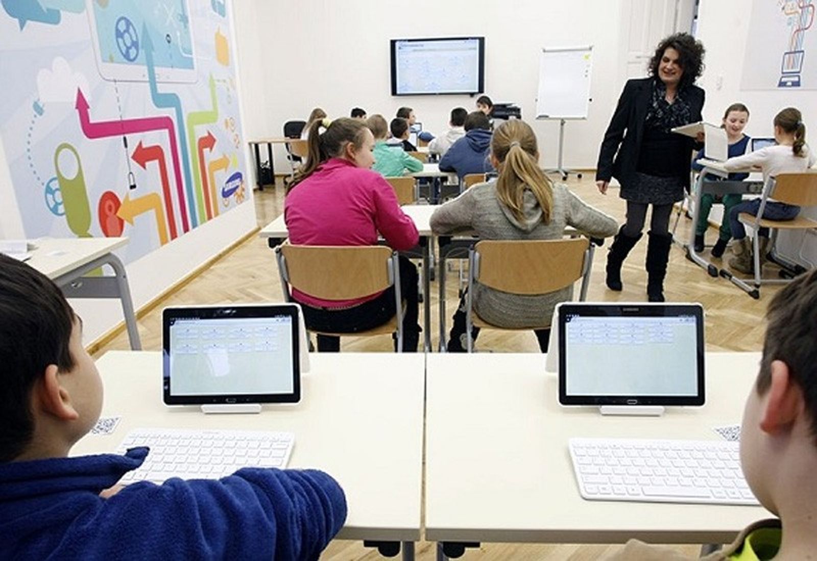 Aula de un centro escolar ceutí / FOTO: EL PUEBLO