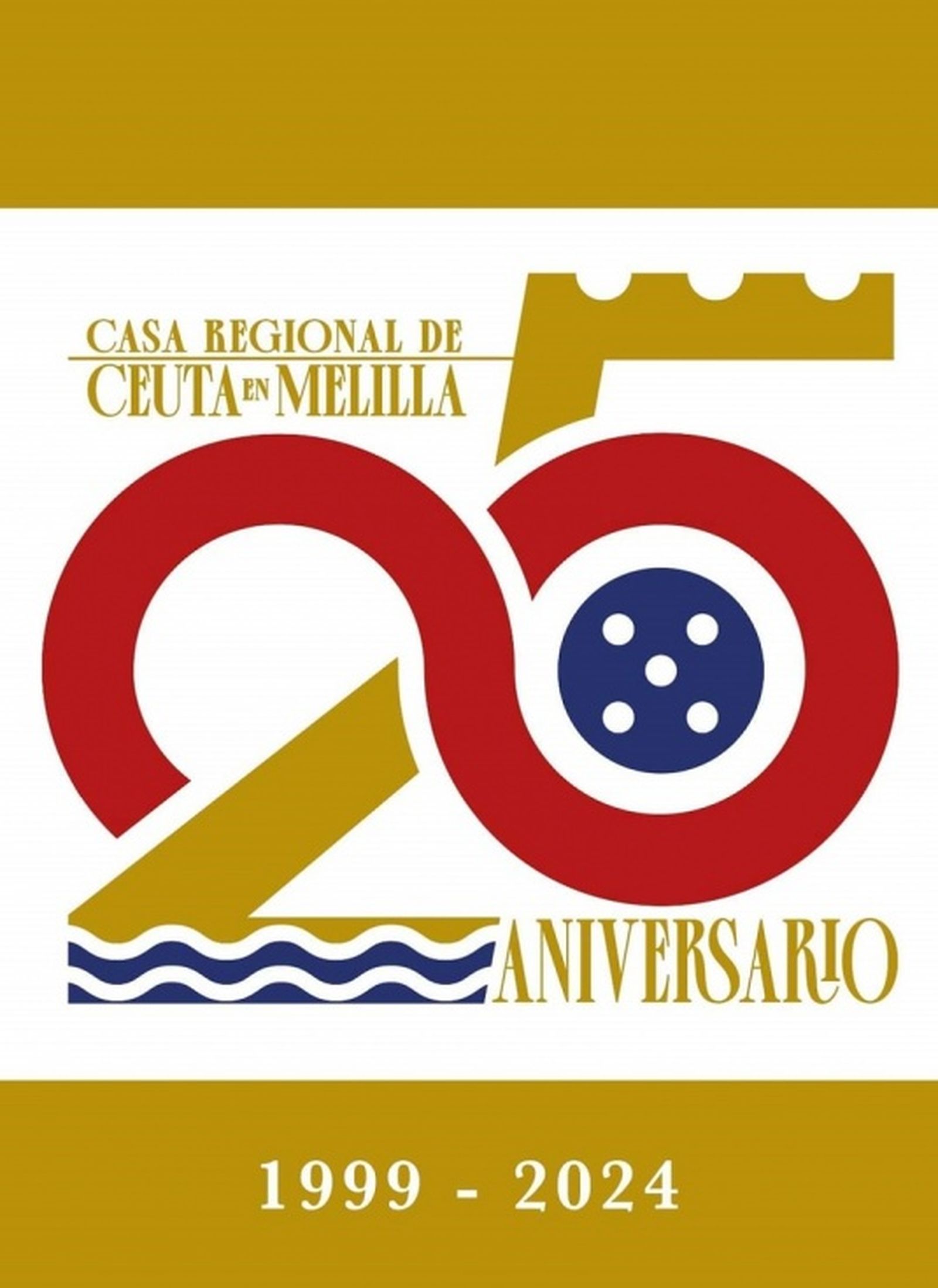 Nuevo logo de la Casa Regional de Ceuta en Melilla. / FOTO CEDIDA