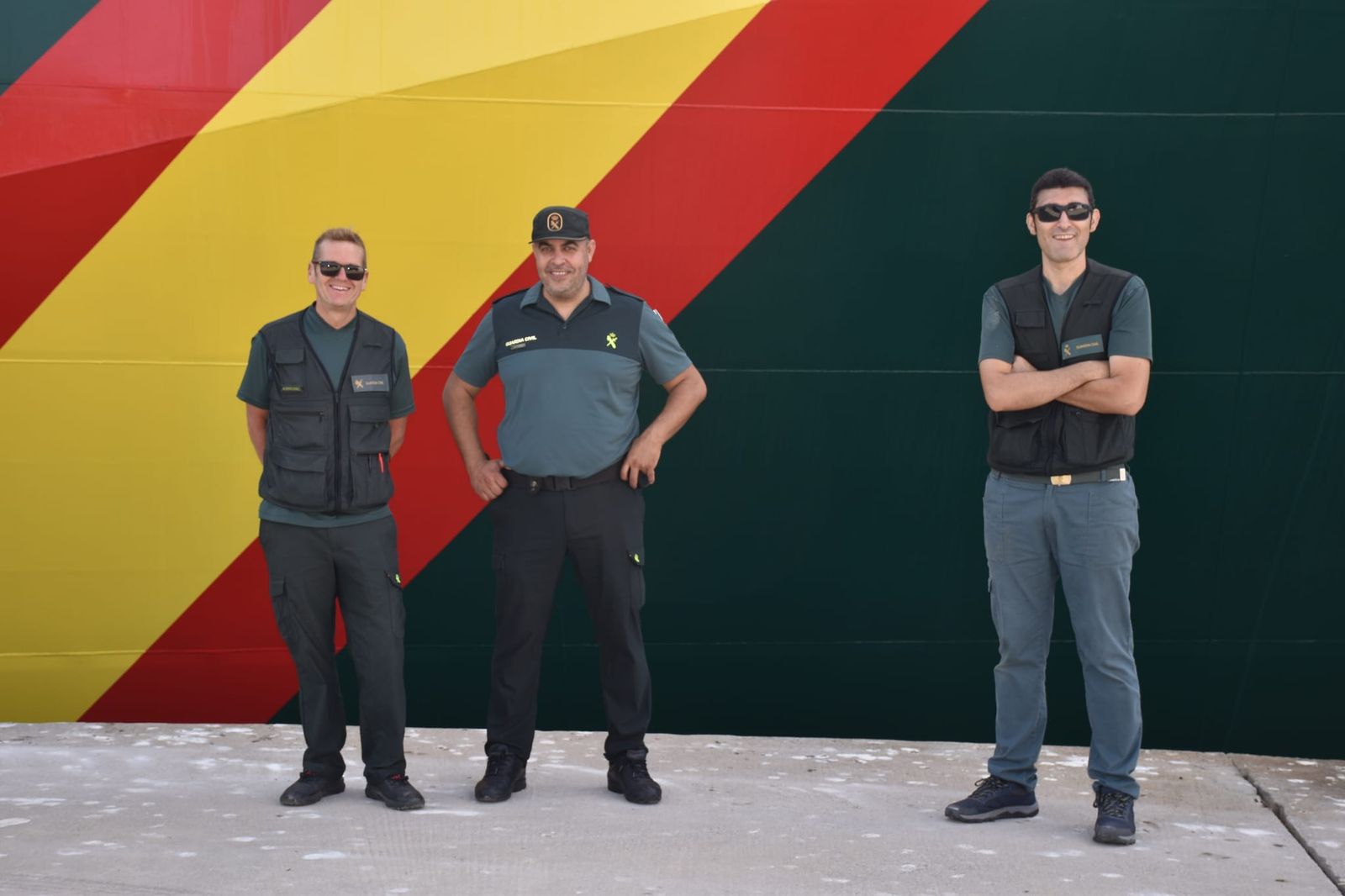 La Guardia Civil muestra sus medios a los escolares