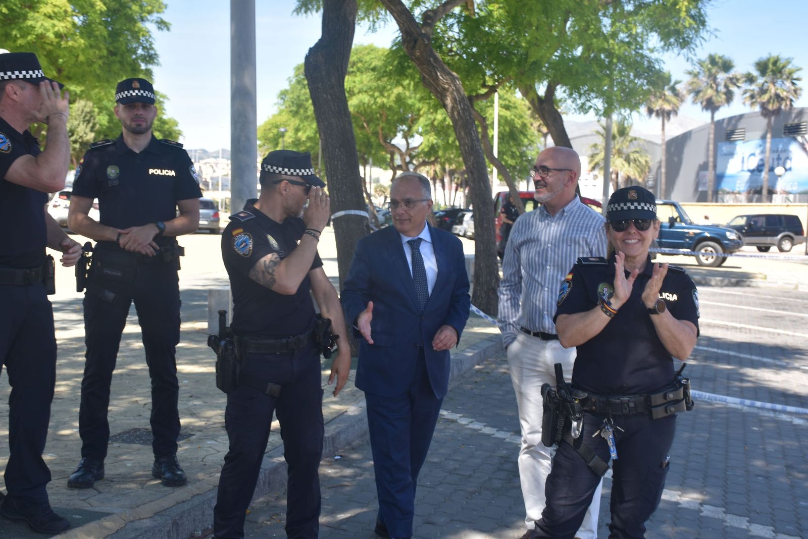 La Policía Local deslumbra a los pequeños de varios centros escolares