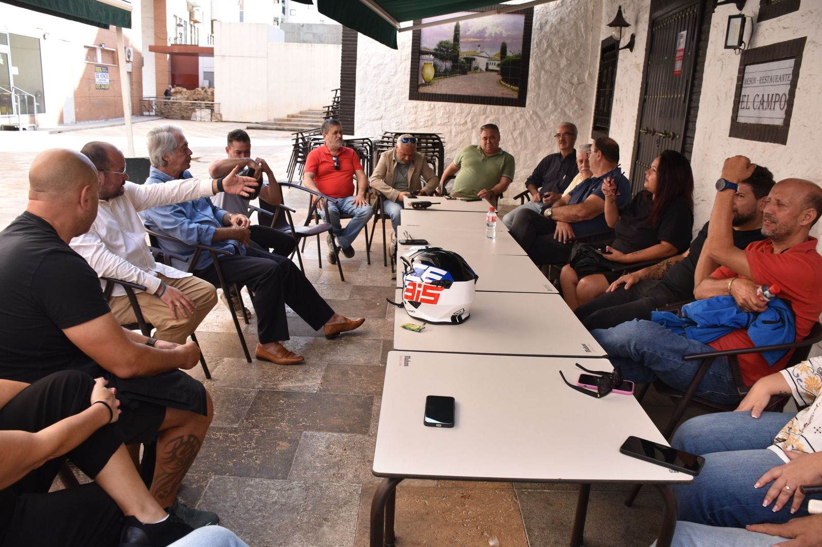Imagen de la reunión de este miércoles