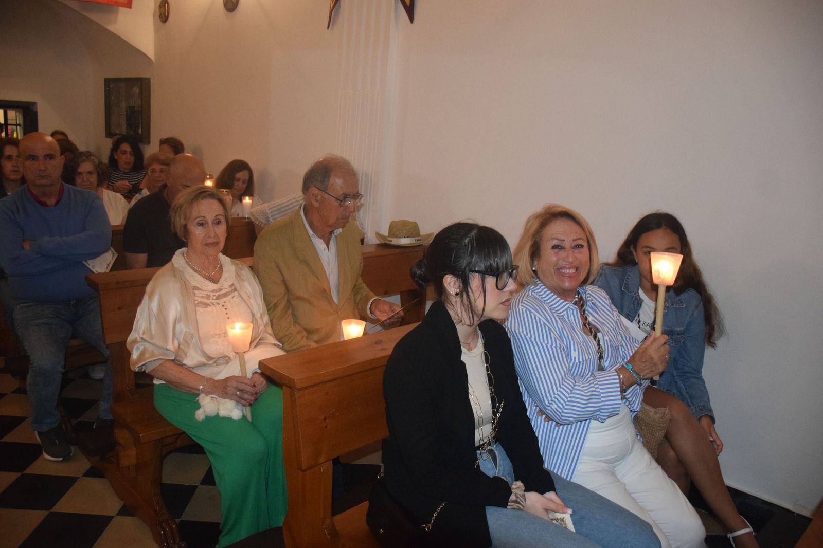 Rosario de antorchas como previa a la Procesión