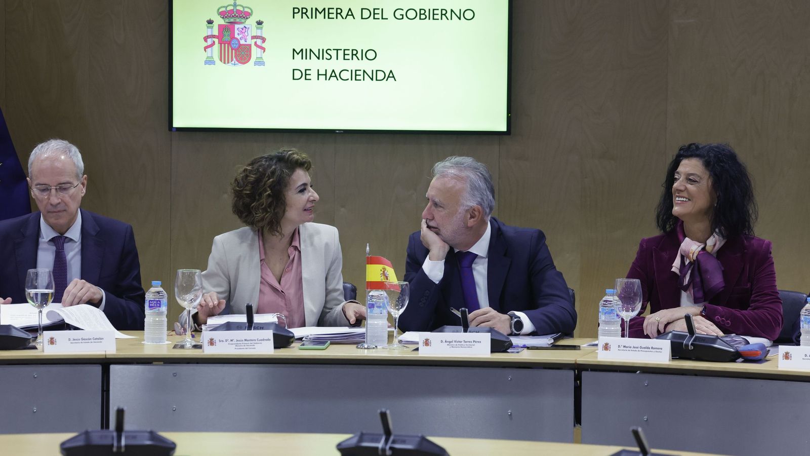 La ministra de Hacienda, María Jesús Montero, ha presidido el Consejo de Política Fiscal y Financiera