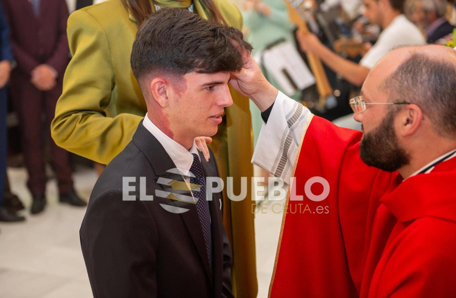 Confirmaciones en la iglesia de San Francisco este viernes