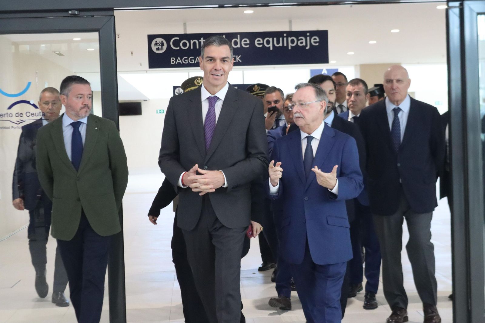 FOTOGALERÍA | Así fue la visita de Pedro Sánchez a Ceuta en la inauguración de la nueva Estación Marítima