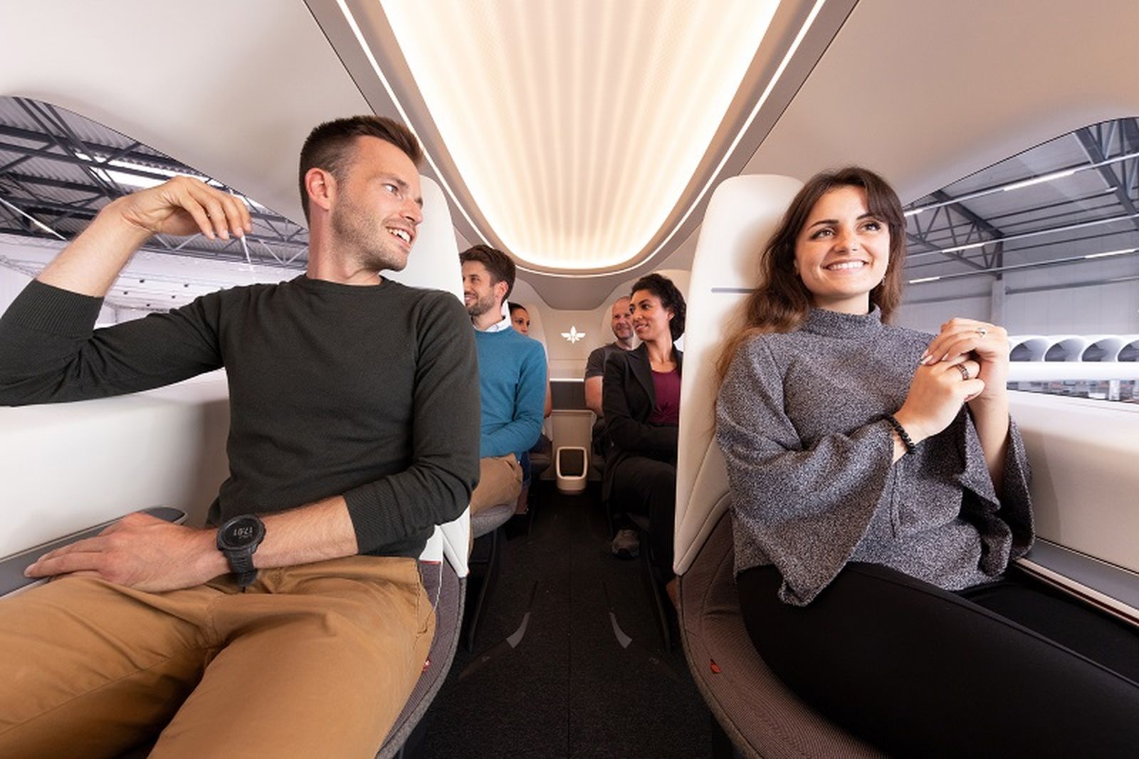 El interior de la aeronave / LILIUM