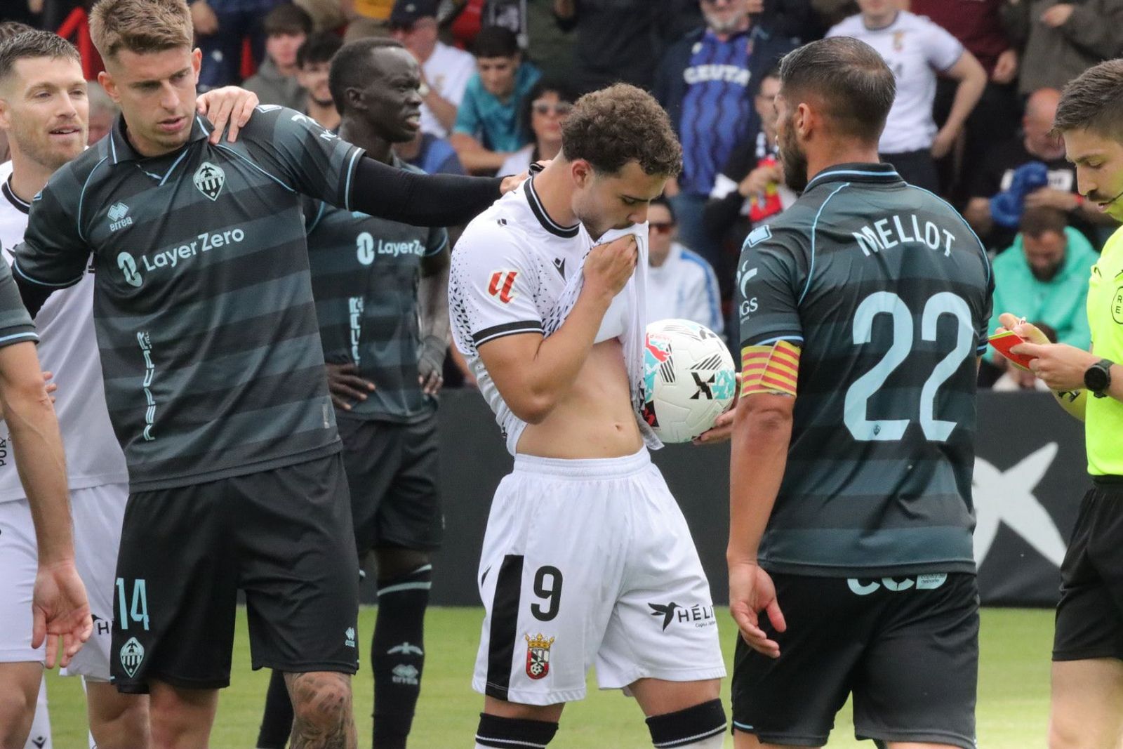 Así se vivió el partido entre la AD Ceuta y el CD Castellón en imágenes