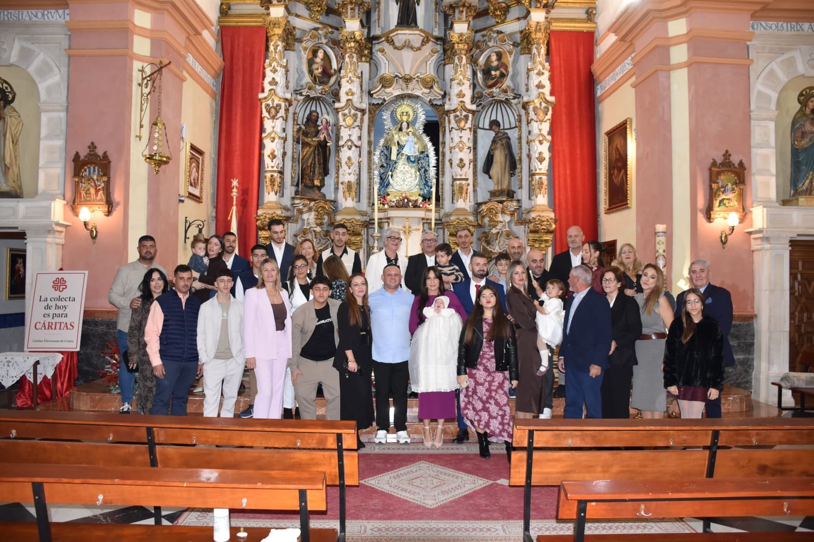 El bautizo de los hermanos Antonio y Jimena