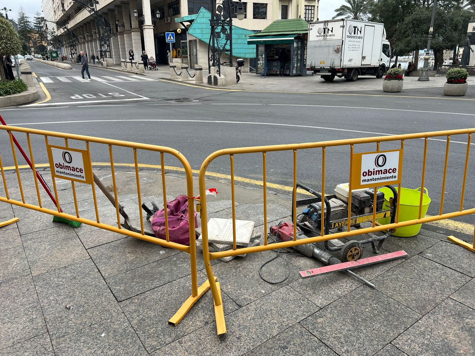 Obimace pone ‘a punto’ las calles ceutíes de cara a La Cuna de la Legión