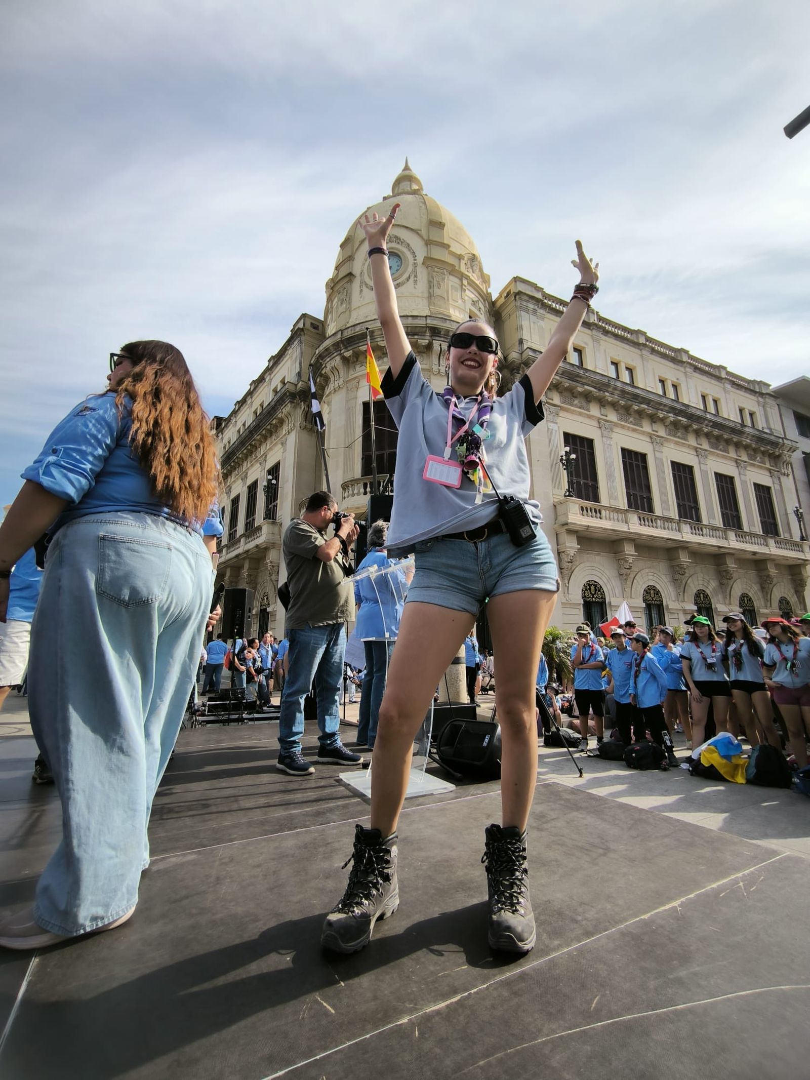Ceuta da la bienvenida al movimiento scout con una hermosa ceremonia