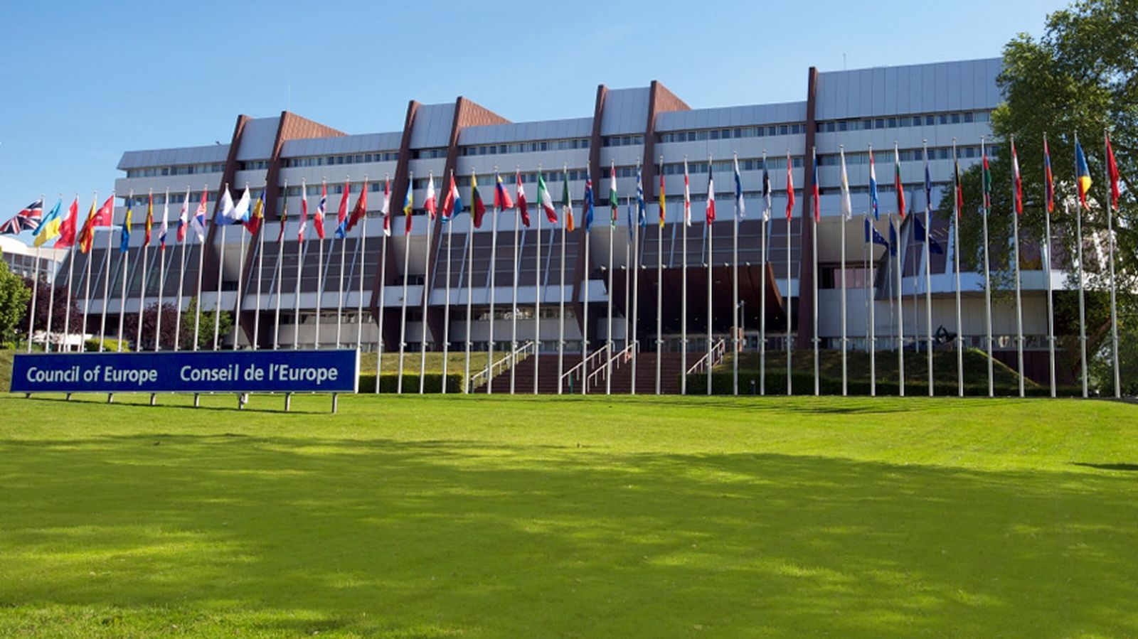 Fachada del Consejo de Europa en Estrasburgo