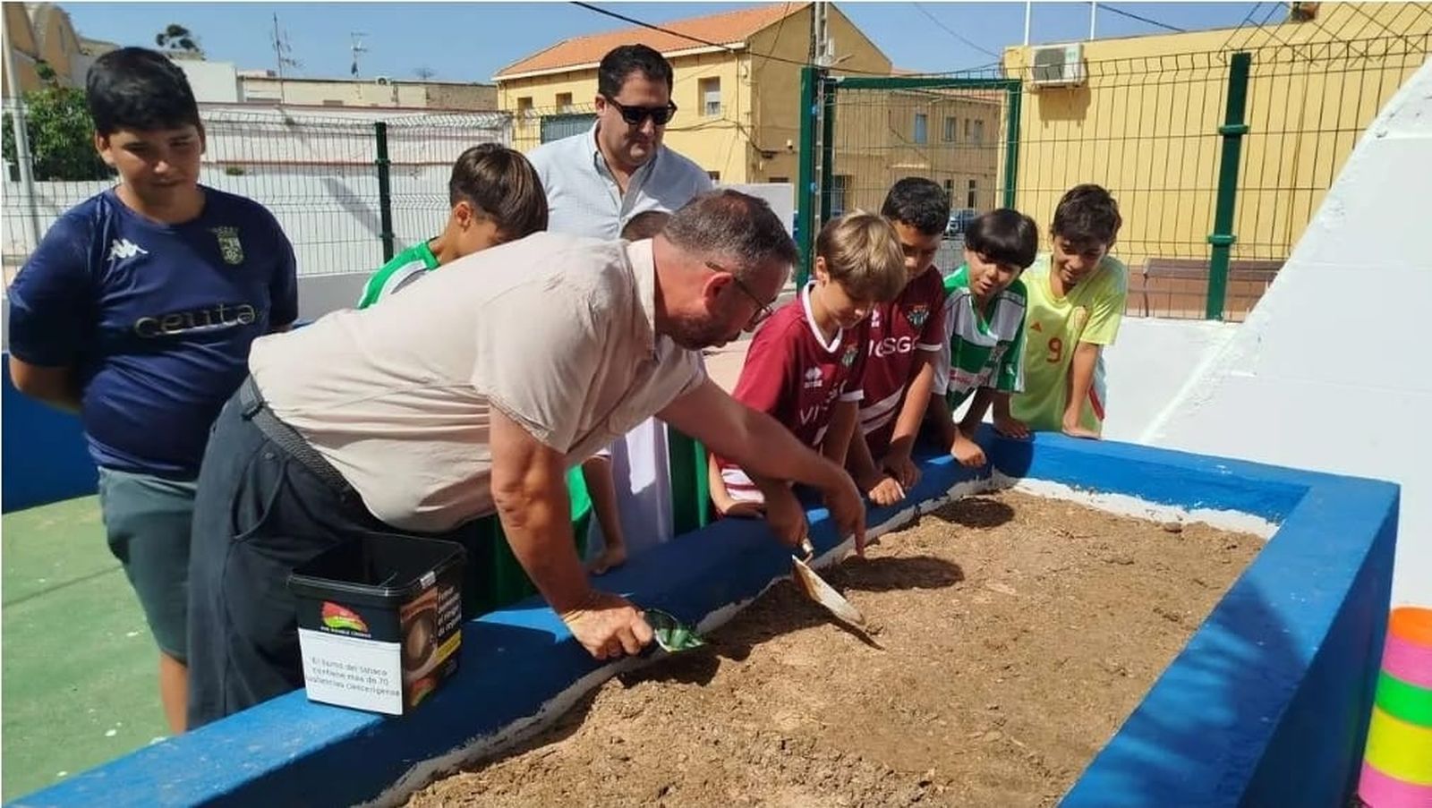 Inauguración Huerto Urbano 'La Lealtad' en San Amaro