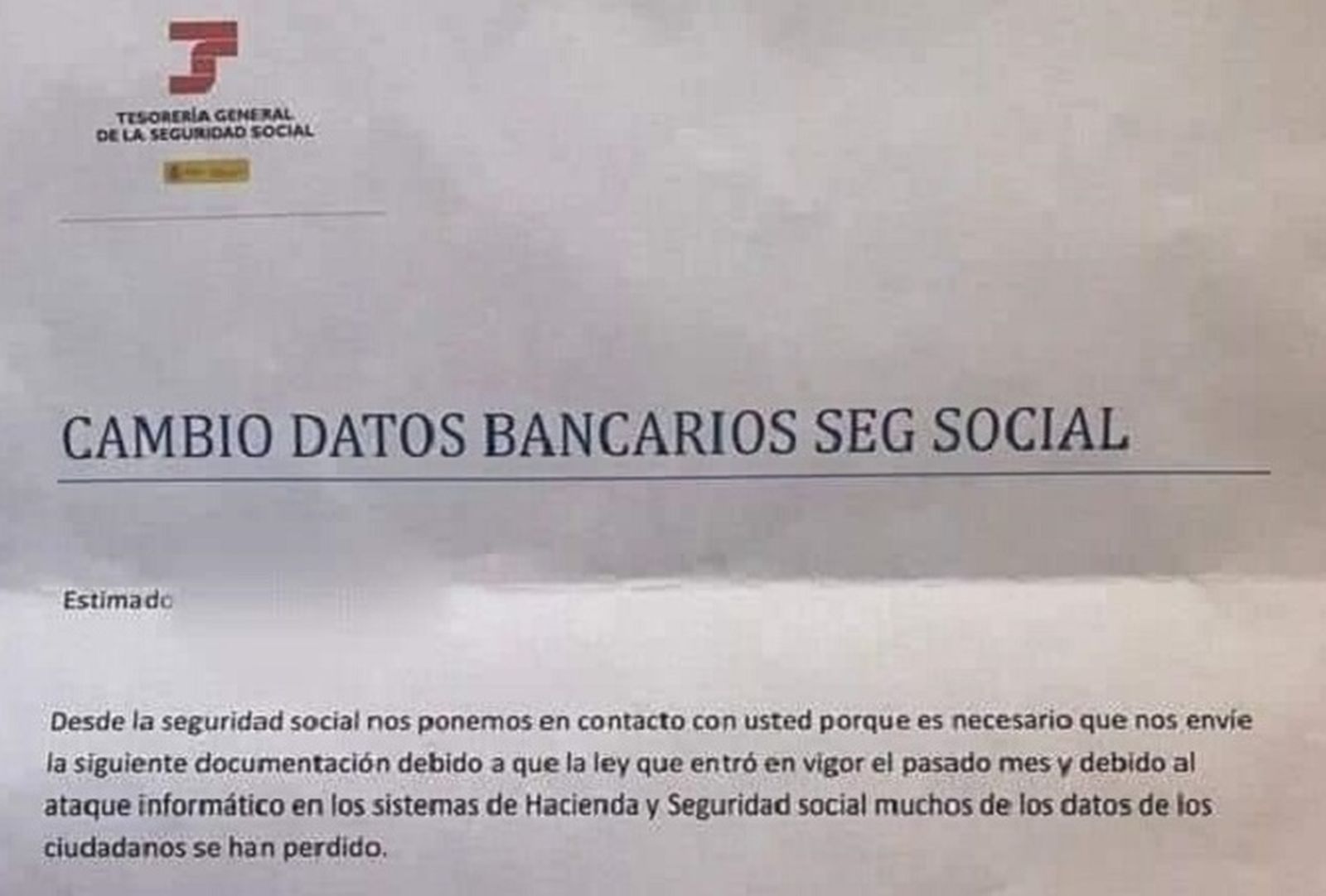 La Policía alerta sobre una estafa que suplanta la identidad de la ...