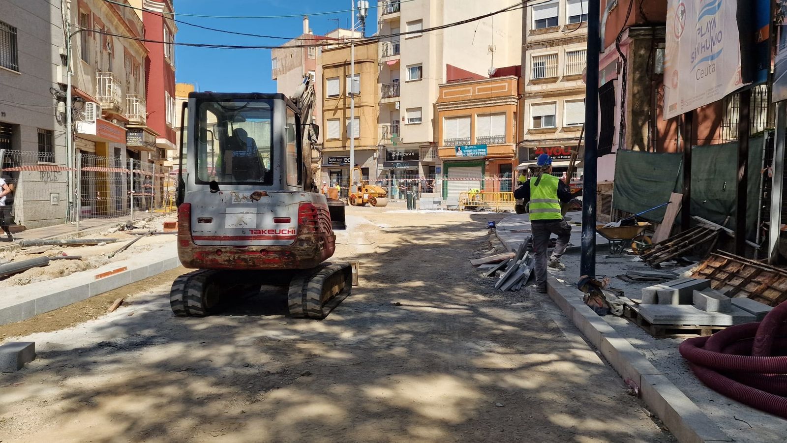 A inicios de junio está previsto que abra al tráfico rodado la conexión Hadú - Morro a través de Avenida de Regulares