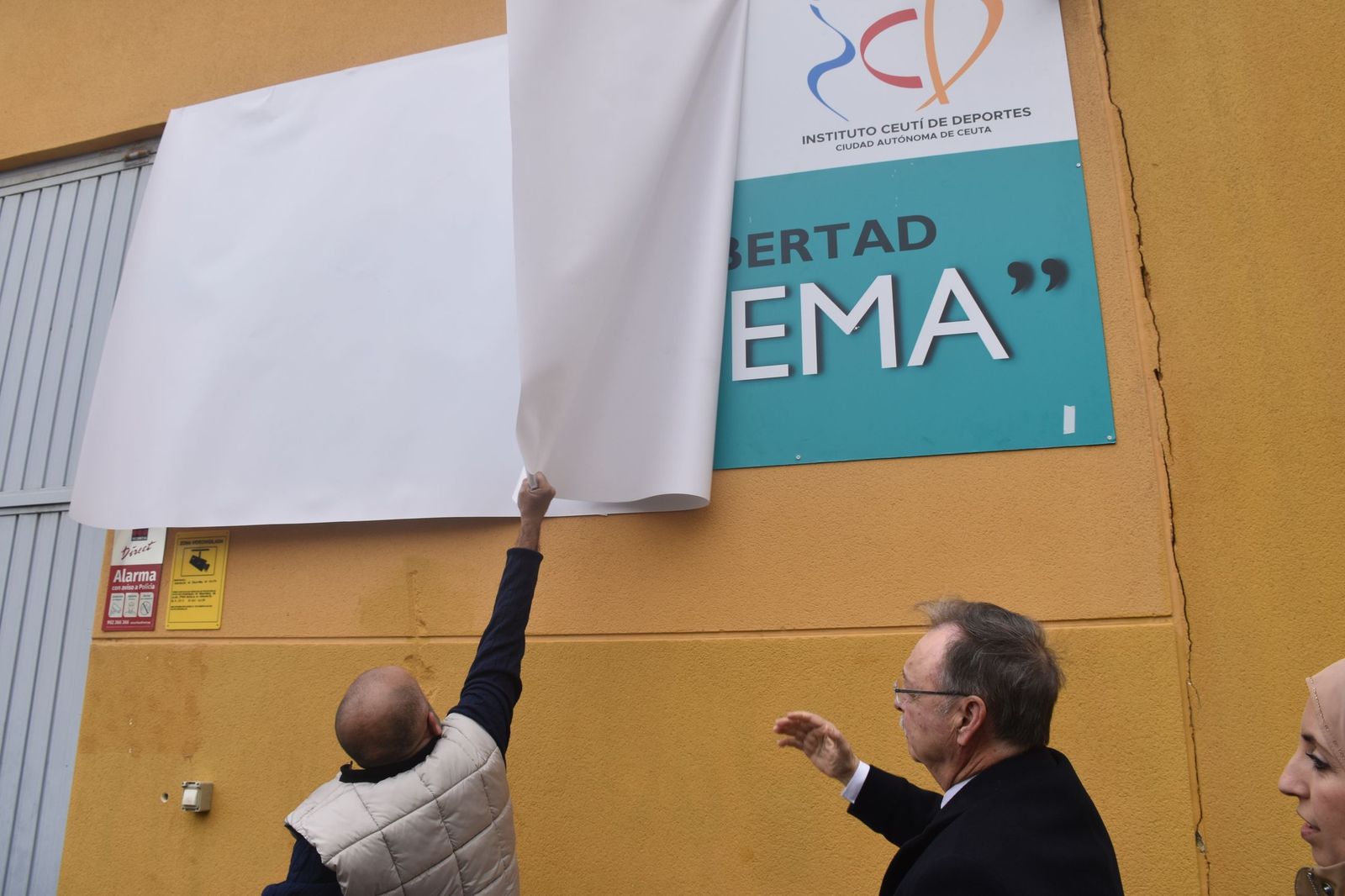 El Pabellón La Libertad ya lleva el nombre de “un niño sobresaliente”: Ilias Buyema