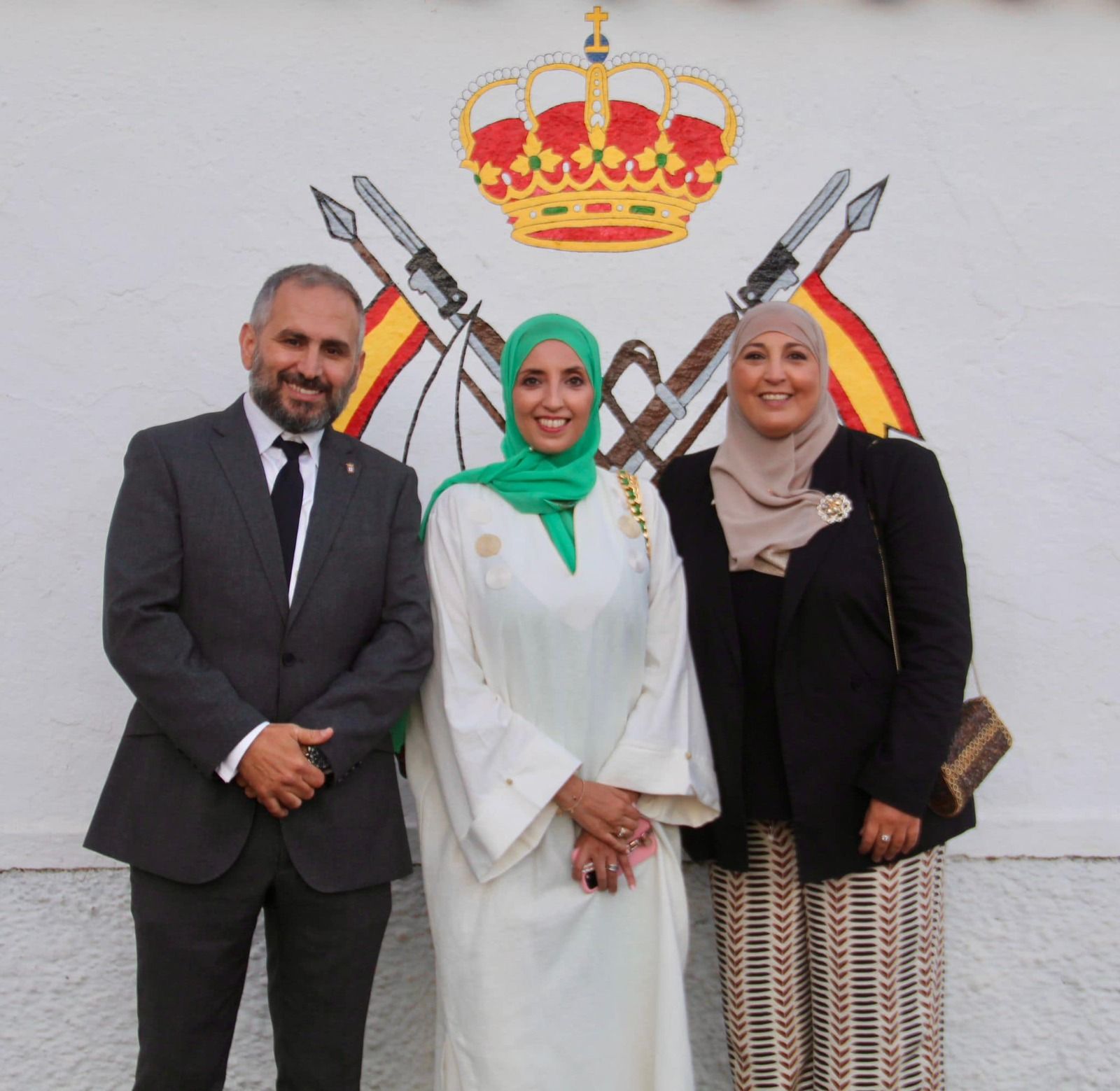 Duas, Hamed y Nadia Mohamed en una imagen de redes sociales.