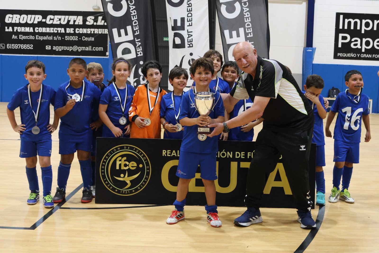 El Puerto gana la Liga Prebenjamín ante el San Agustín