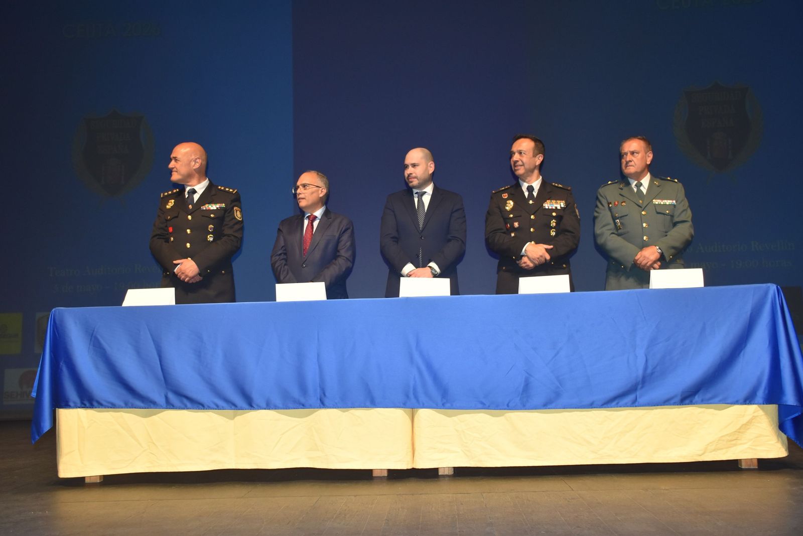 La seguridad privada celebra en el Revellín el día de la profesión