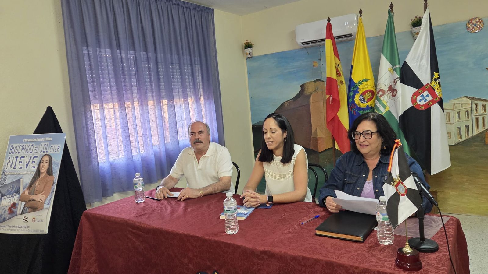 Presentación de lal novela "Buscando el sol en la nieve", de Macarena Peña Ruiz