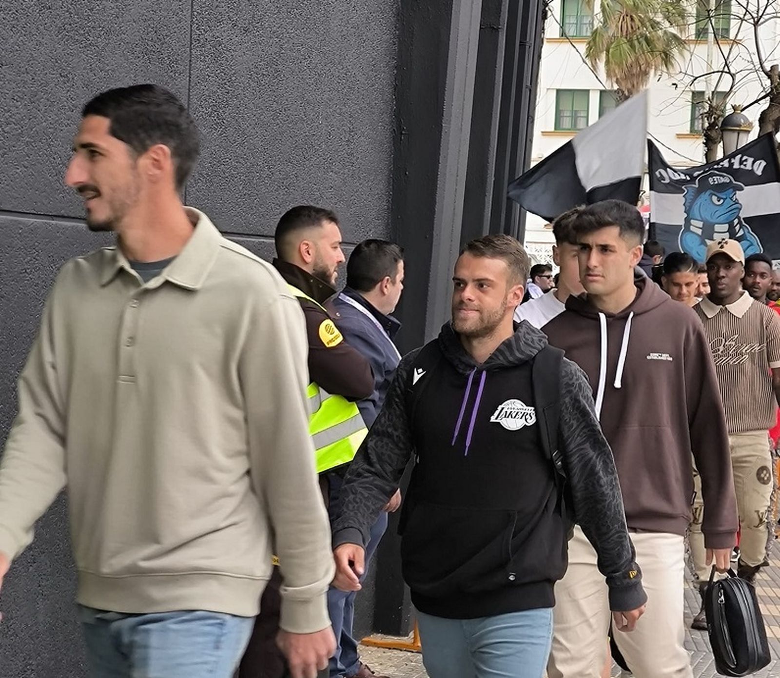 Asi vivió Nicol's la previa del partido AD Ceuta-Racing