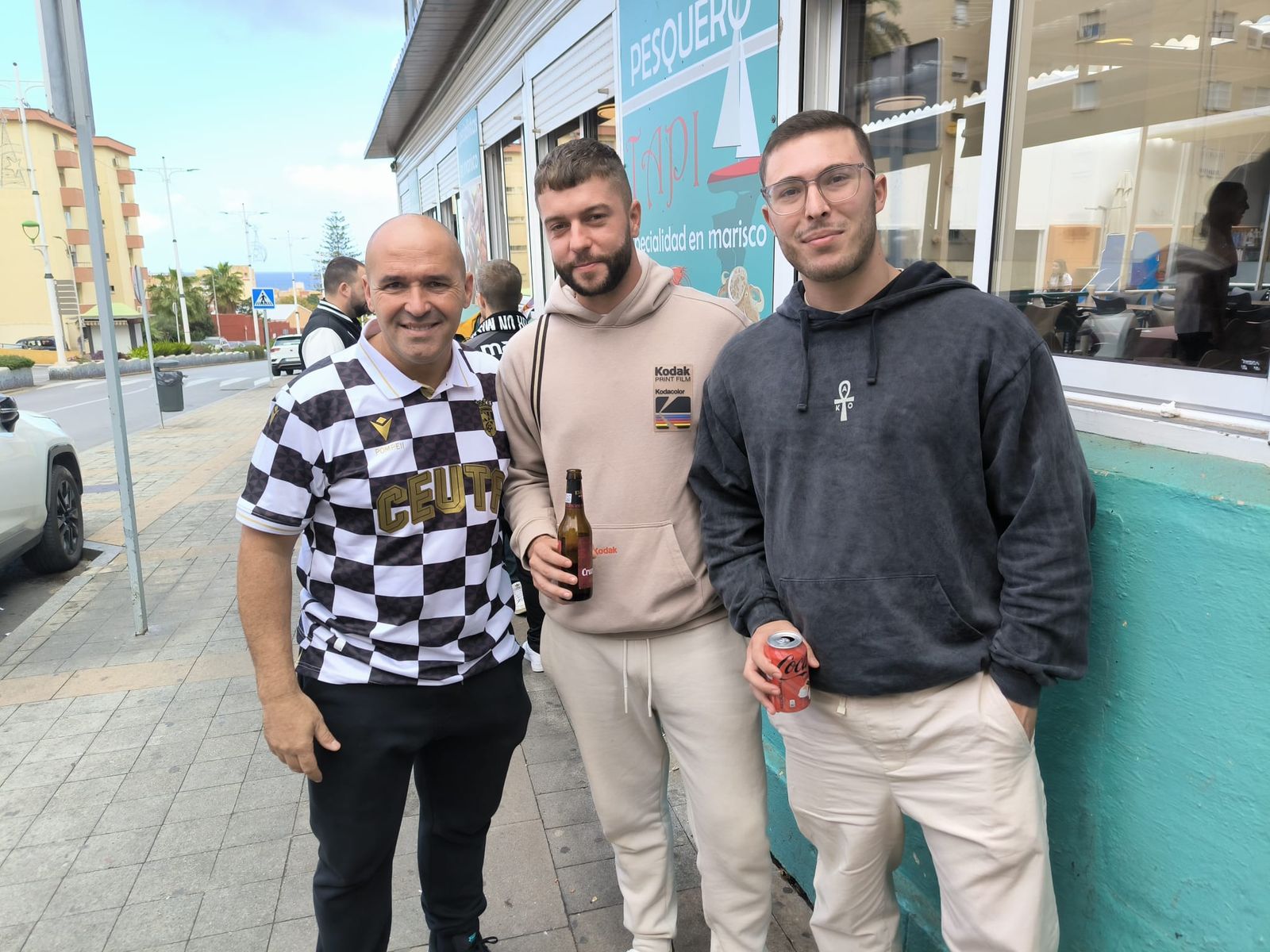 FOTOGALERÍA | Así vio Nicol's a los caballas durante la previa al partido de la AD Ceuta y el Leganés