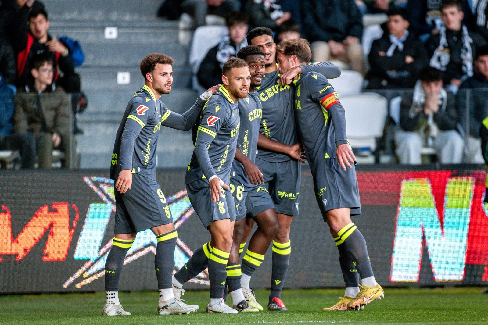 Burgos-AD Ceuta, partido de la Liga Hypermotion