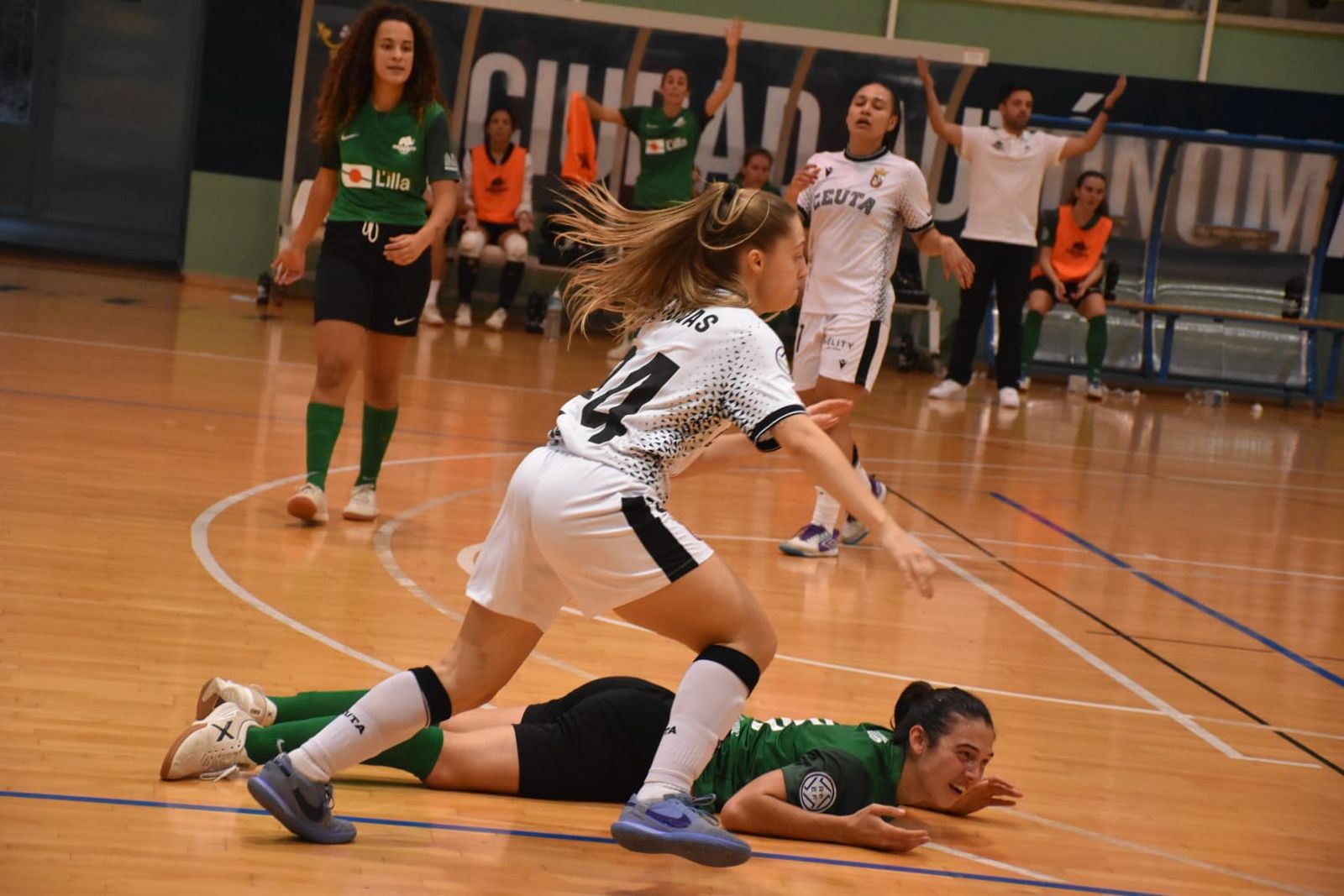 (3-3) La AD Ceuta logra un buen punto ante Les Corts UBAE