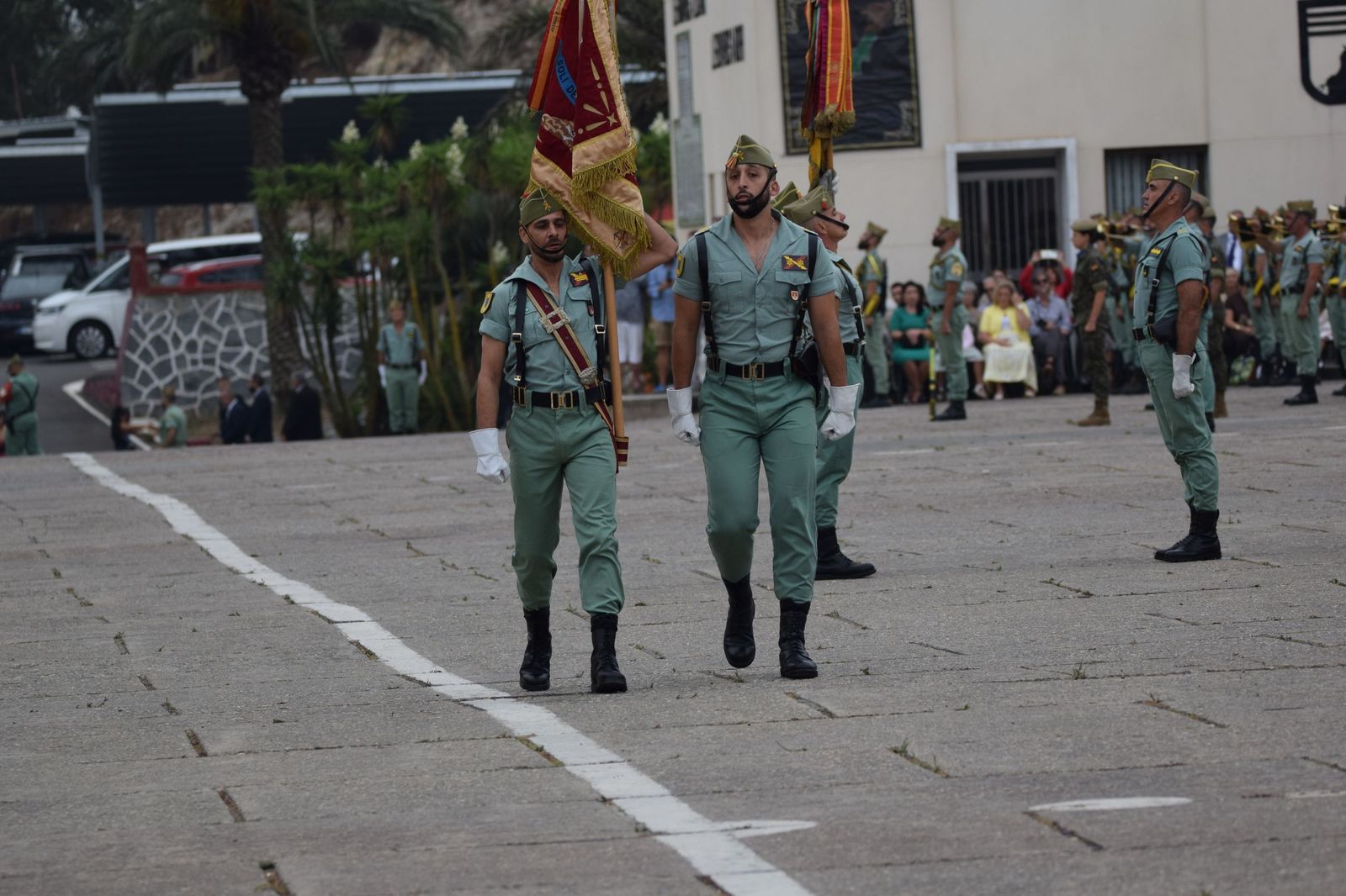 Brillante y marcial celebración del 105 Aniversario de la Legión